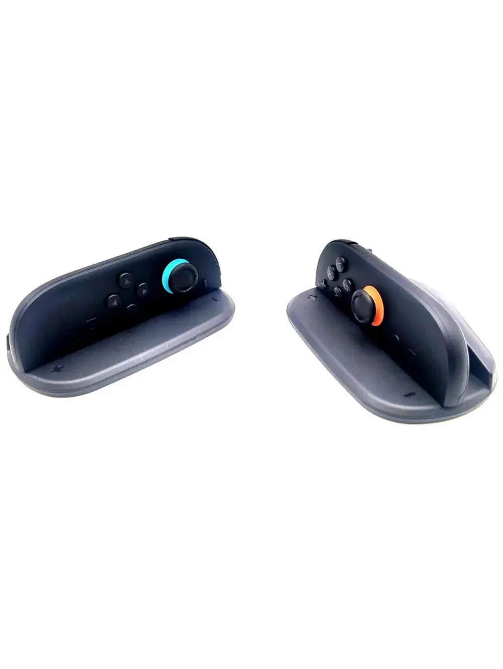 2 Black Nintendo Switch 2 Games Compatible JoyCon Controllers Mouse Grips